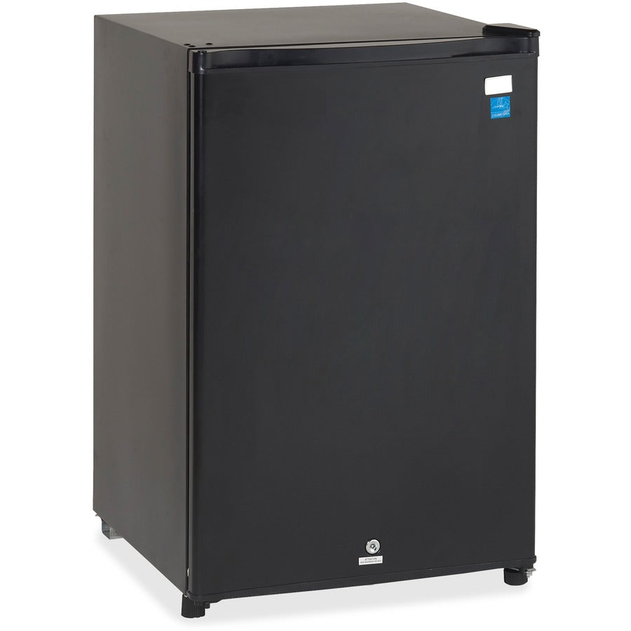 Avanti AR4446B 4.4 Cubic Foot Refrigerator - 4.40 ft³ - Auto-defrost - Undercounter - Auto-defrost - Reversible - 4.40 f