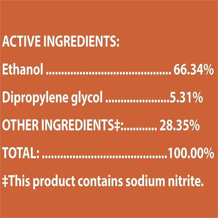 CloroxPro™ 4 in One Disinfectant & Sanitizer - 14 fl oz (0.4 quart) - Fresh Citrus Scent - Deodorize, Disinfectant - Ora