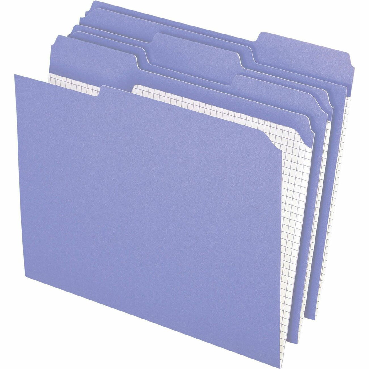 Pendaflex 1/3 Tab Cut Letter Recycled Top Tab File Folder - 8 1/2" x 11" - 3/4" Expansion - Top Tab Location - Assorted