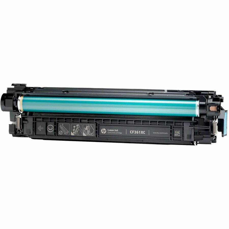 HP 508X Original High Yield Laser Toner Cartridge - Single Pack - Cyan - 1 Each - 9500 Pages