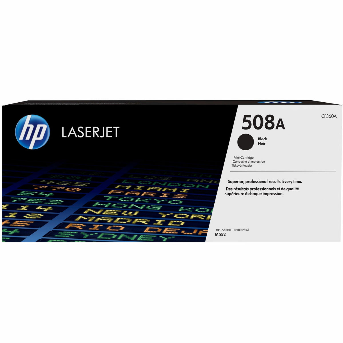 HP 508A Original Laser Toner Cartridge - Single Pack - Black - 1 Each - 6000 Pages
