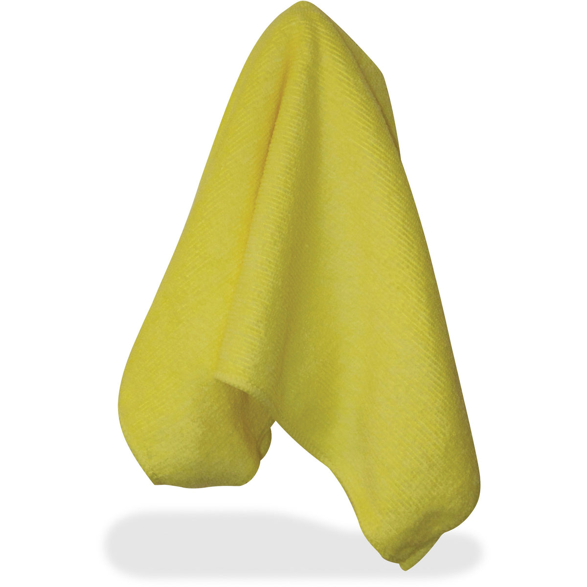Impact Yellow Microfiber Cloths - For Multipurpose - 16" Length x 16" Width - Recommended For: Dust Remover, Dirt Remove