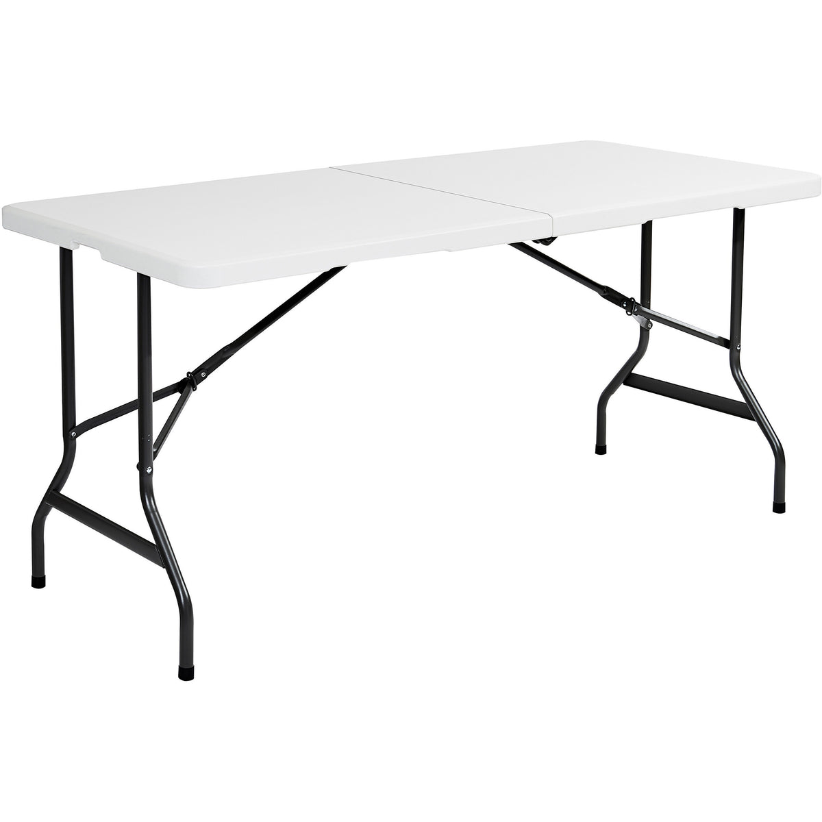 Iceberg IndestrucTable TOO Bifold Table - Rectangle Top - Height Adjustable - 1 Each