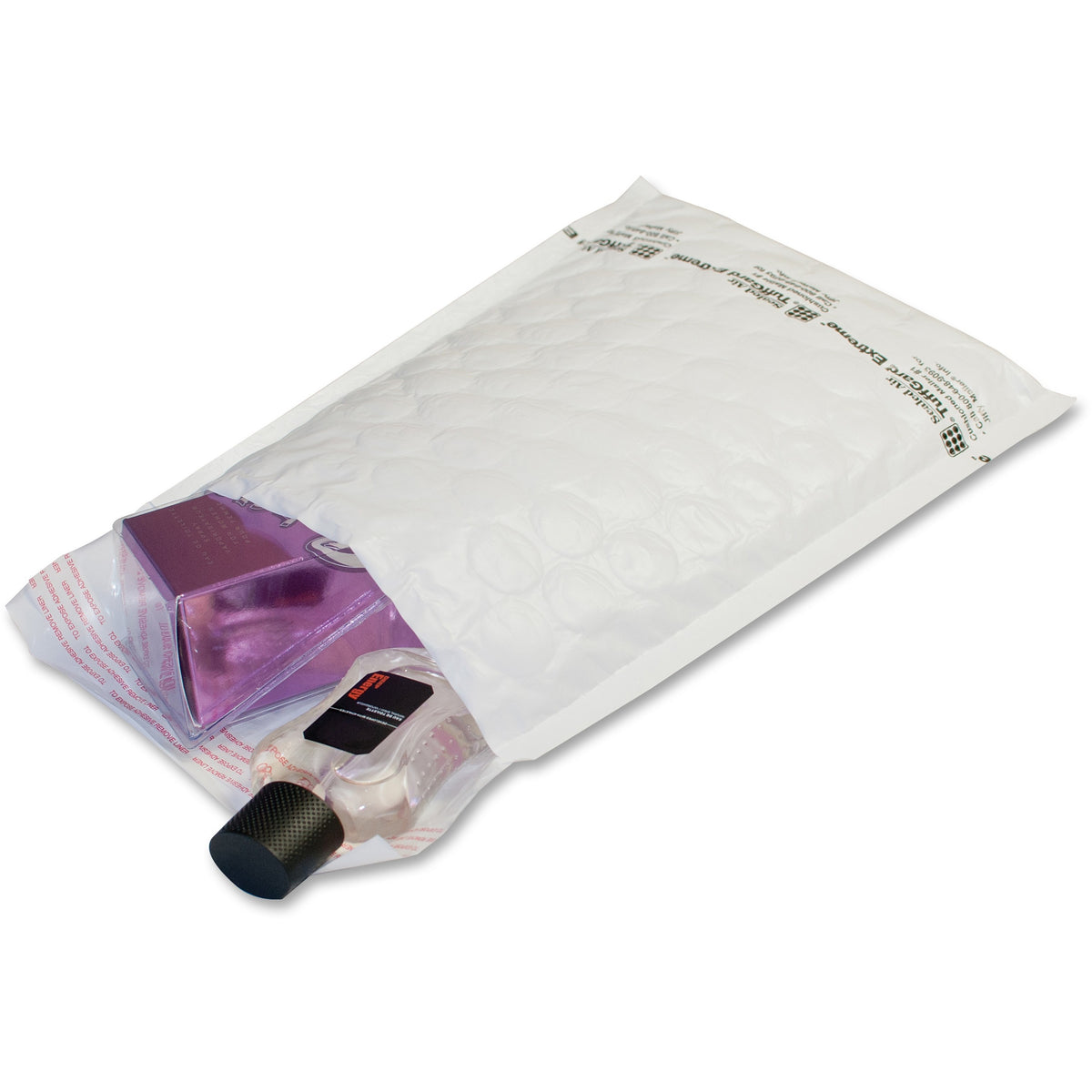 Jiffy Mailer Tuffgard Extreme No. 1 Mailers - Bubble - #1 - 7 1/4" Width x 12" Length - Self-adhesive Seal - White - 50