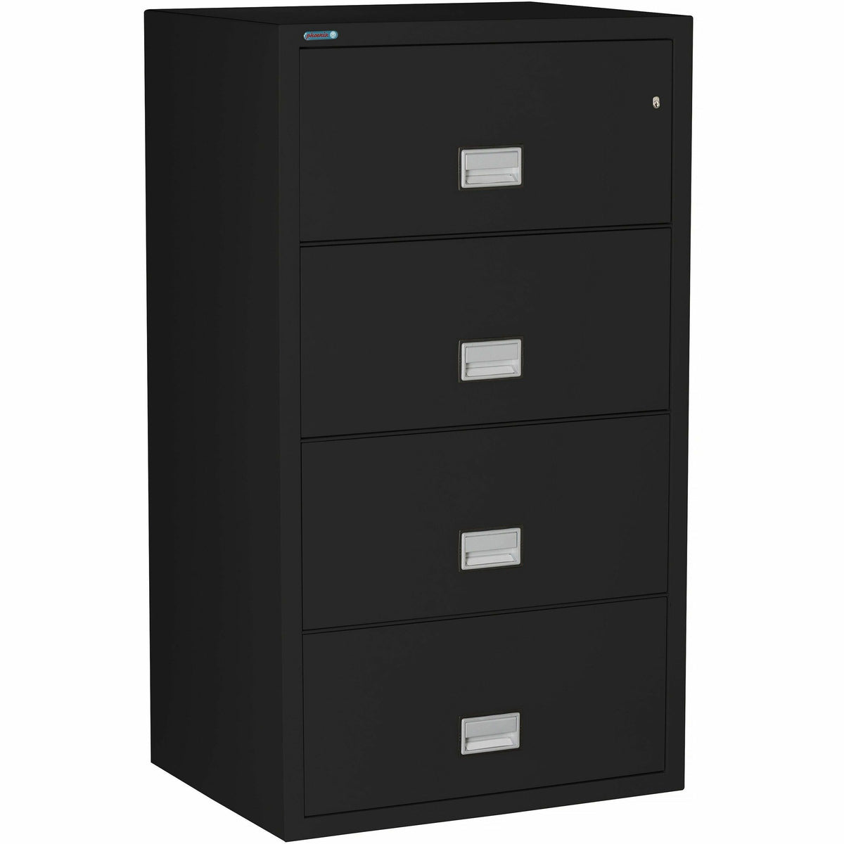 Phoenix World Class Lateral File - 4-Drawer - 31" Width x 23.6" Depth x 54.7" Height - 4 x Drawer(s) for File - Lateral
