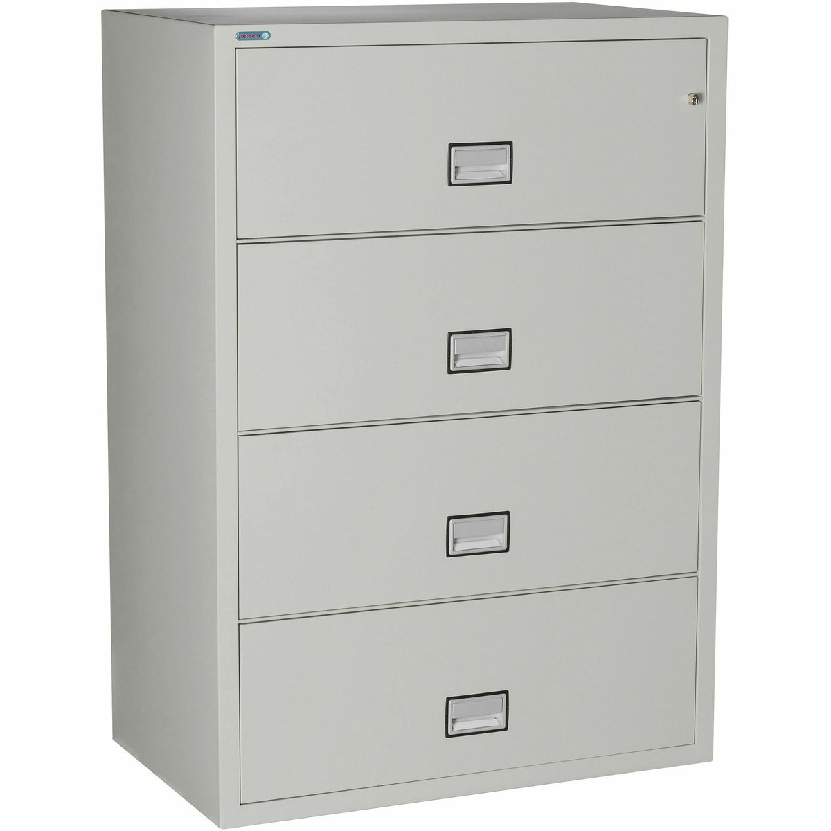 Phoenix World Class Lateral File - 4-Drawer - 38.9" Width x 23.6" Depth x 54.7" Height - 4 x Drawer(s) for File - Latera