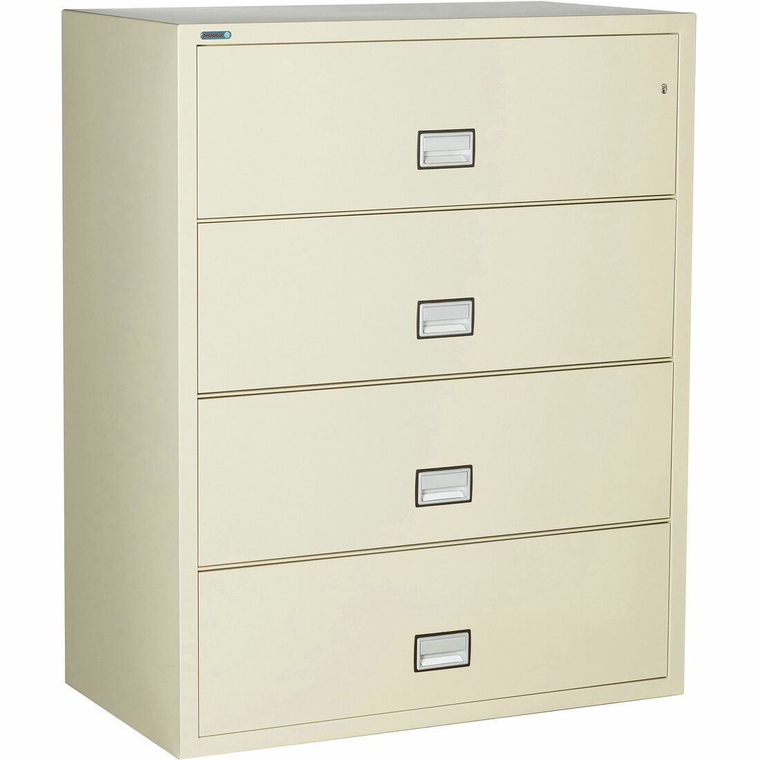 Phoenix World Class Lateral File - 4-Drawer - 44" Width x 23.6" Depth x 54.7" Height - 4 x Drawer(s) for File - Lateral