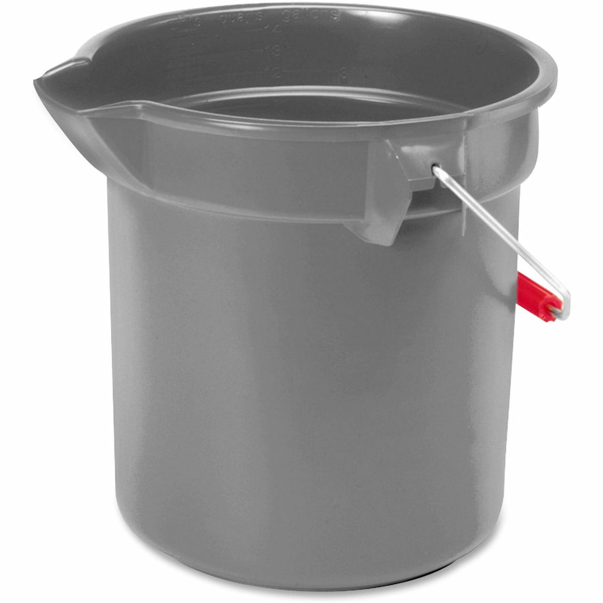 Rubbermaid Commercial Brute 10-quart Utility Bucket - 2.50 gal - Heavy Duty, Rust Resistant, Bend Resistant - 10.2" - 12