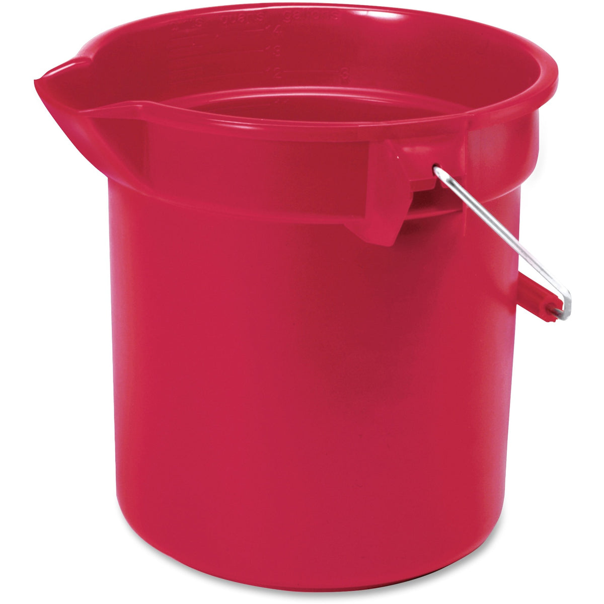 Rubbermaid Commercial Brute 10-quart Utility Bucket - 2.50 gal - Heavy Duty, Rust Resistant, Bend Resistant, Handle - 10