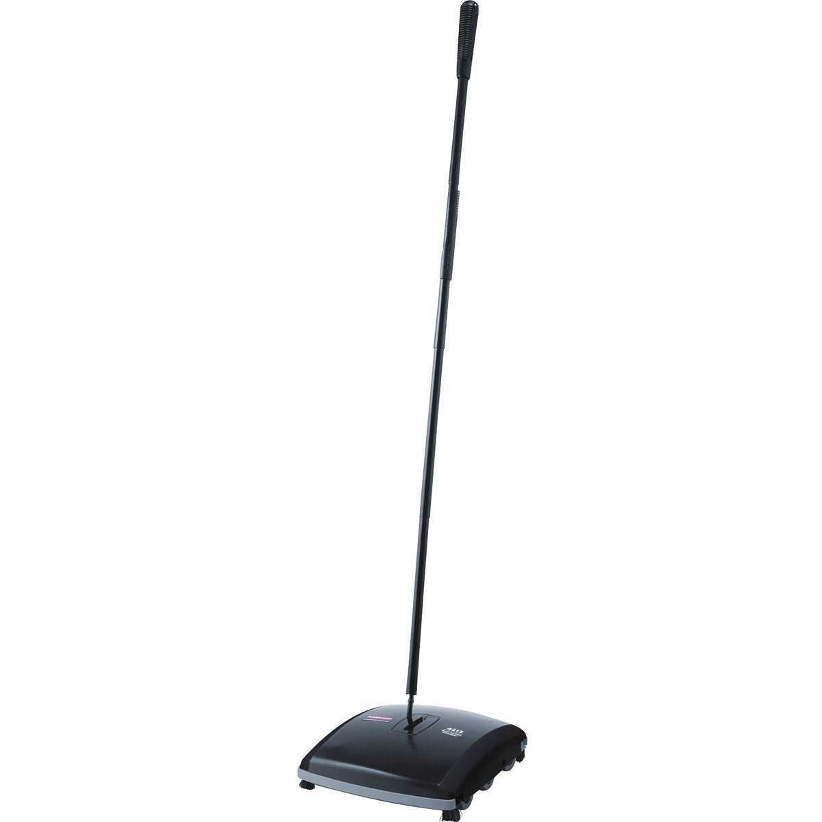 Rubbermaid Commercial Dual Action Sweeper - 7.50" Brush Face - 42" Handle Length - 10.5" Overall Length - Black - 4 / Ca