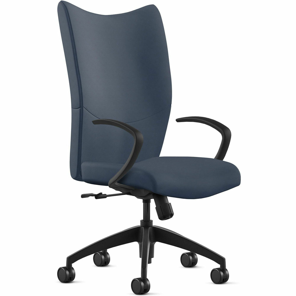 9 to 5 Seating High-Back Conference & Management - Baltic Seat Color - Leather Seat Material - Baltic Back Color - Leath