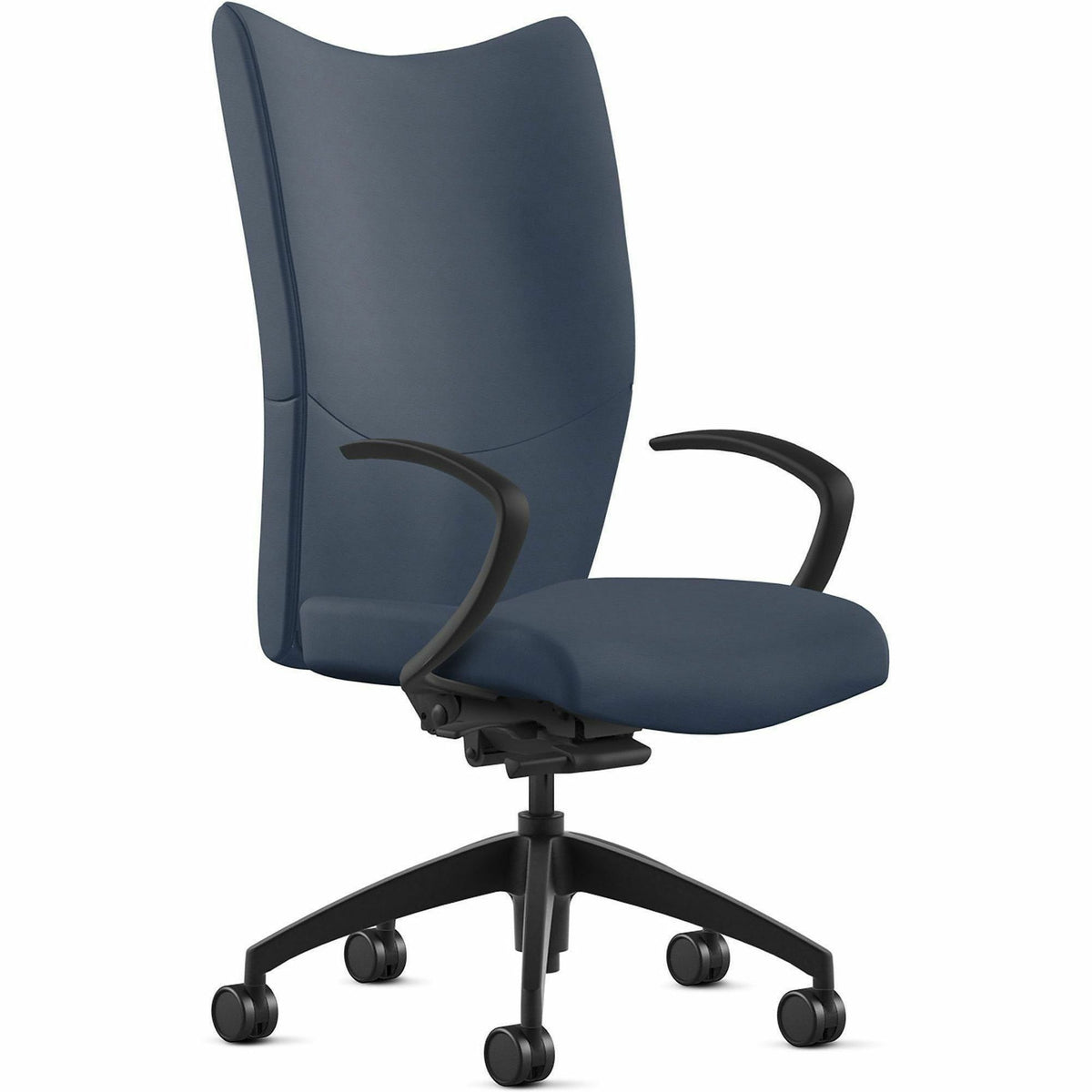 9 to 5 Seating High-Back Conference & Management - Baltic Seat Color - Leather Seat Material - Baltic Back Color - Leath
