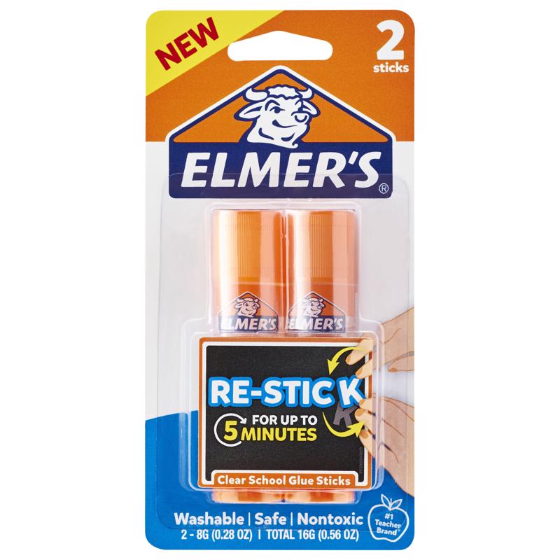 Elmer's Medium Strength Glue Clear Glue Stick 0.53 oz