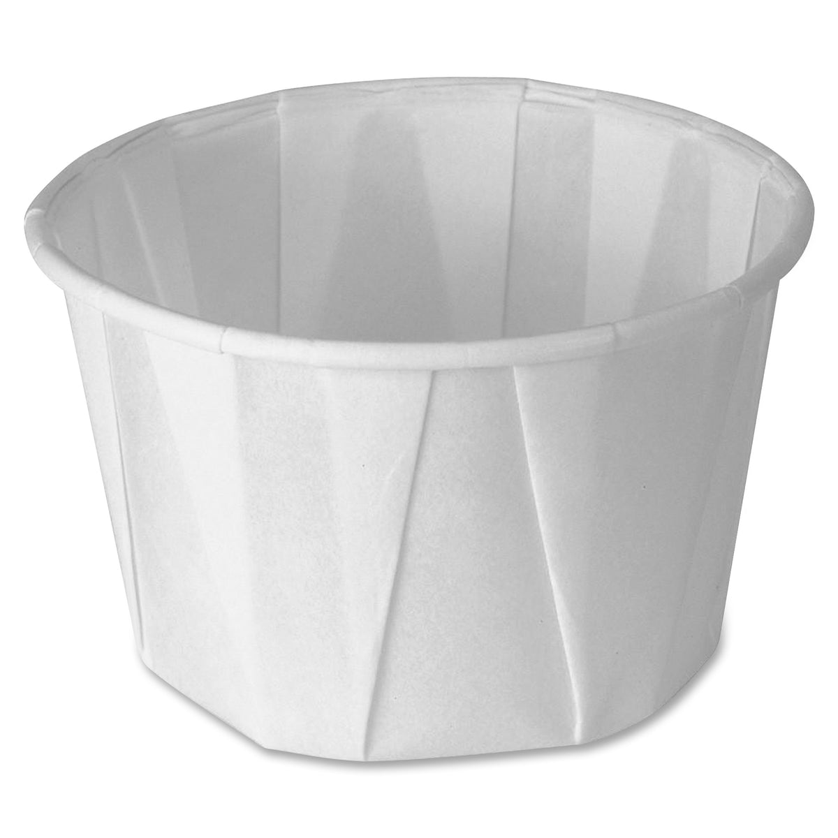 Solo 2 oz Squat Treated Paper Souffle Portion Cups - 2 fl oz - White, Aqua - Hot Drink, Cold Drink - 250/Pack - 20 / Car