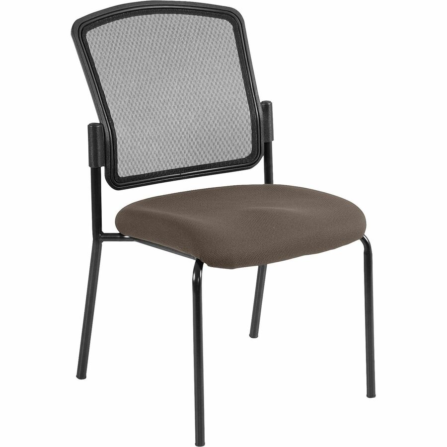 Eurotech dakota 2 Stackable - Java Seat Color - Vinyl Seat Material - Four-legged Base - Dillon Java - 2 / Carton