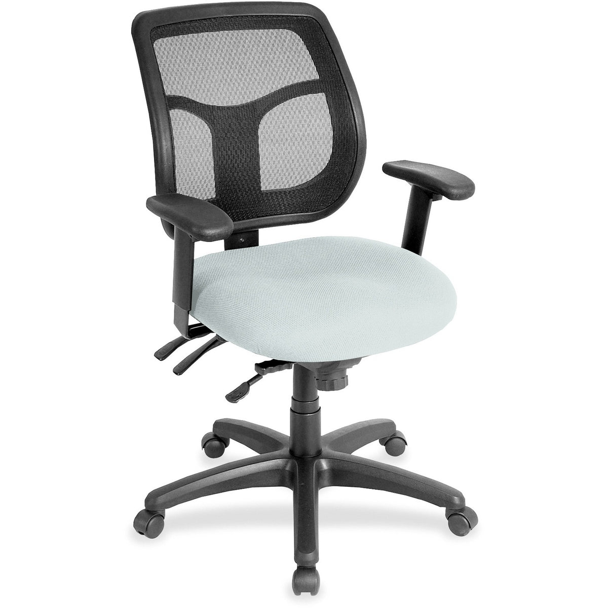 Eurotech Task Chair - Breezy Seat Color - Fabric, Vinyl Seat Material - Castillo Breezy - 1 Each