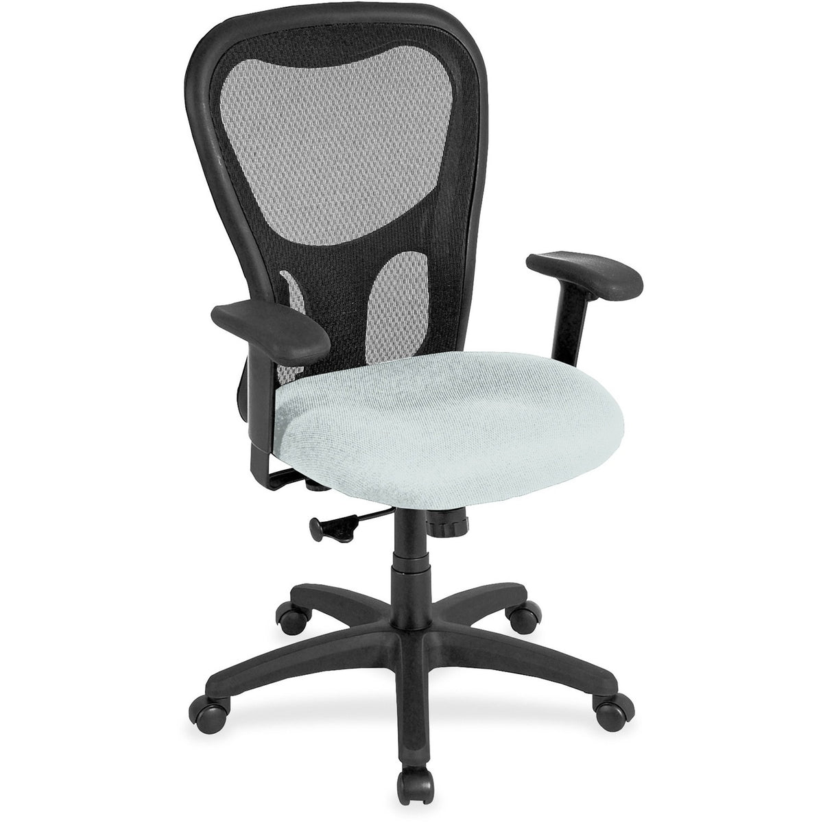 Eurotech Apollo Synchro High Back Chair - Breezy Seat Color - Fabric, Vinyl Seat Material - High Back - 5-star Base - Ca