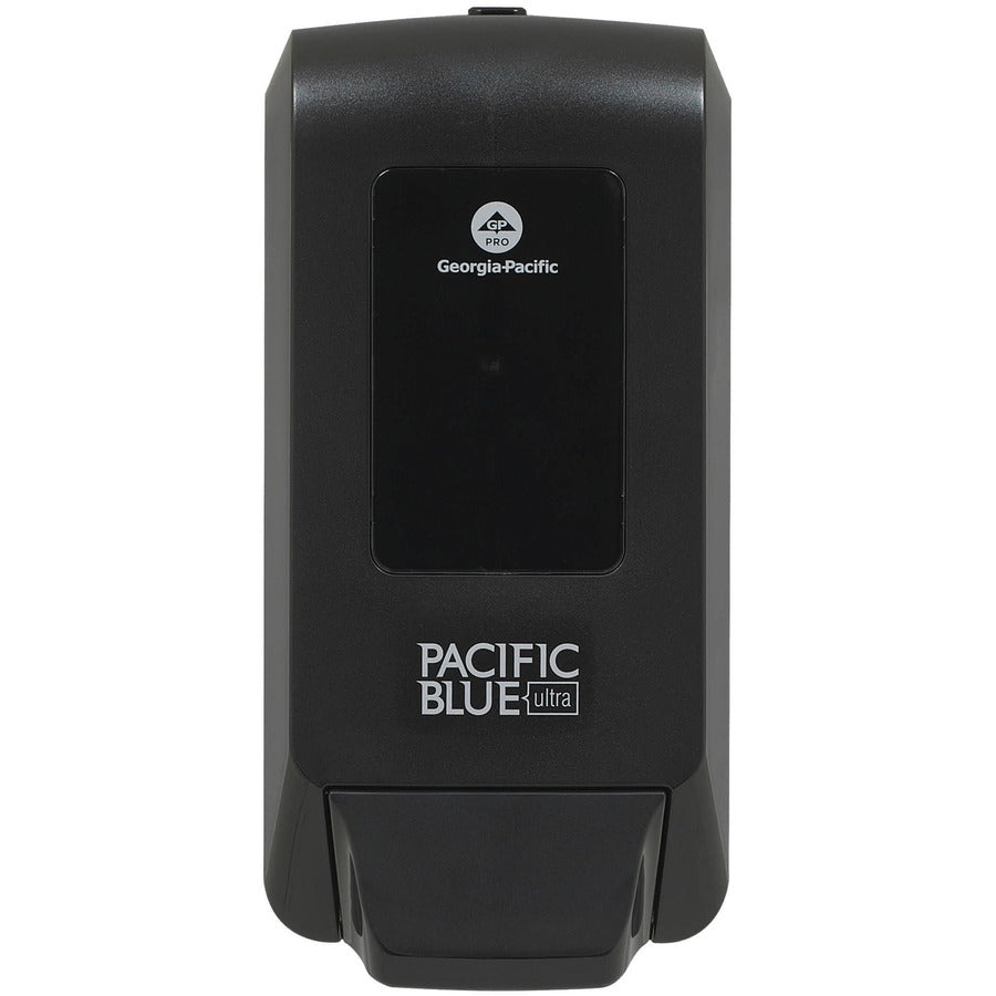 Pacific Blue Ultra Foaming Hand Soap/Hand Sanitizer Wall-Mounted Manual Dispenser - Manual - Black - 1 Each