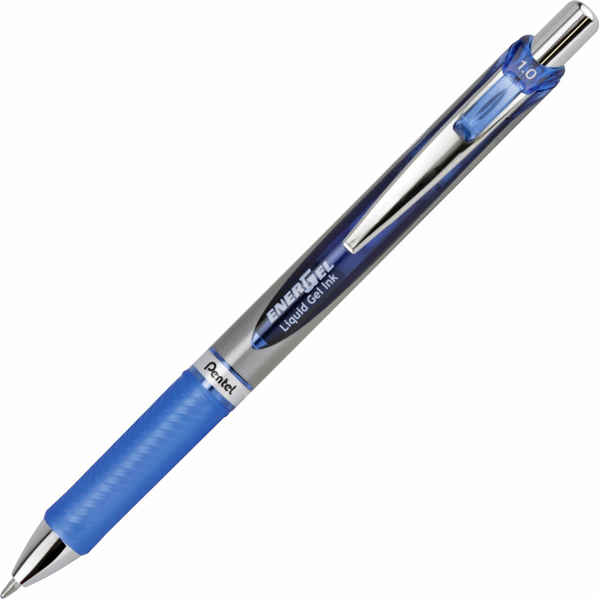 Pentel EnerGel RTX Retractable Pens - 1 mm Pen Point - Refillable - Retractable - Blue Ink - Gel-based - 1 Each