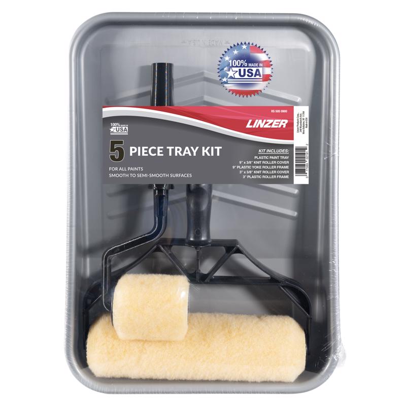 Linzer Plastic 11.63 in. W X 15.37 in. L Paint Tray Kit