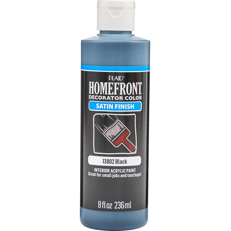 Homefront Black Craft Paint Interior 8 oz