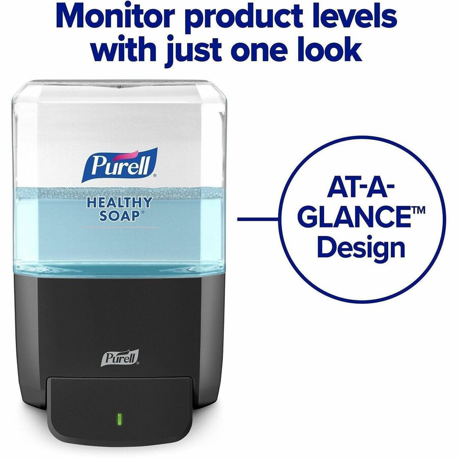PURELL® ES4 CRT HEALTHY SOAP Naturally Clean Foam Refill - Citrus Scent - 1.27 quart - Dirt Remover, Kill Germs - Skin -