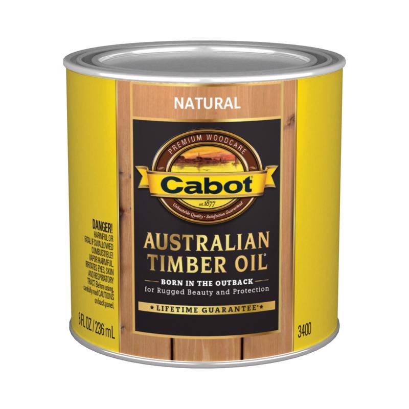 Cabot Transparent Natural Australian Timber Oil 8 fl. oz.