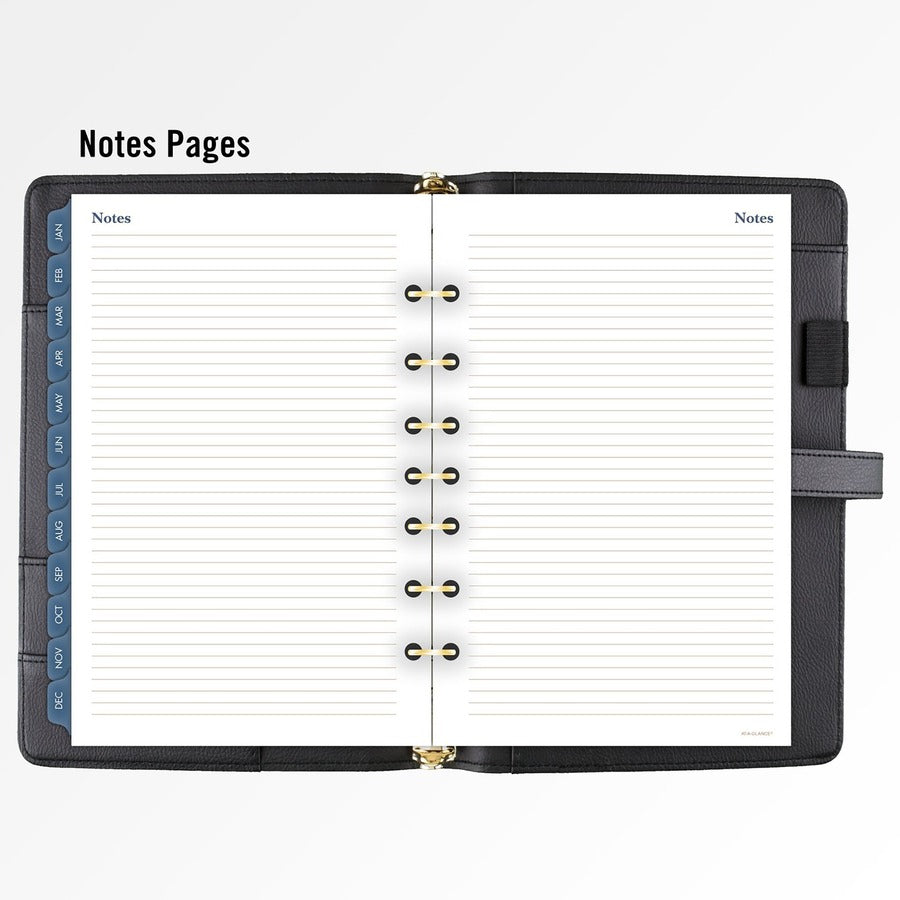 At-A-Glance Buckle Closure Undated Desk Start Set - Julian Dates - Weekly, Monthly - 8:00 AM to 5:00 PM - 1 Month, 1 Wee