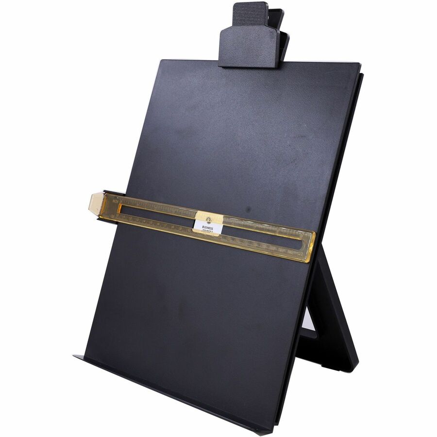 Business Source Easel Copy Holder - Black - 1 Each