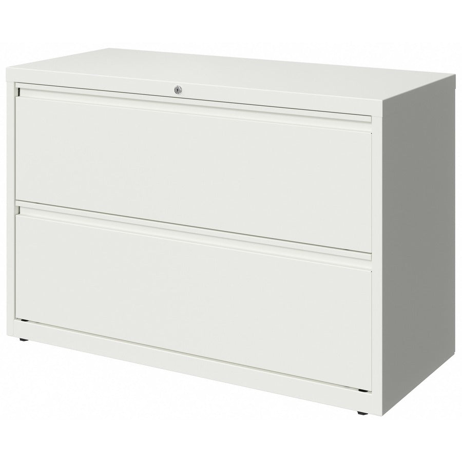 Lorell Fortress Series Lateral File - 42" Width x 18.6" Depth x 28" Height - 2 x Drawer(s) for File - Letter, Legal, A4