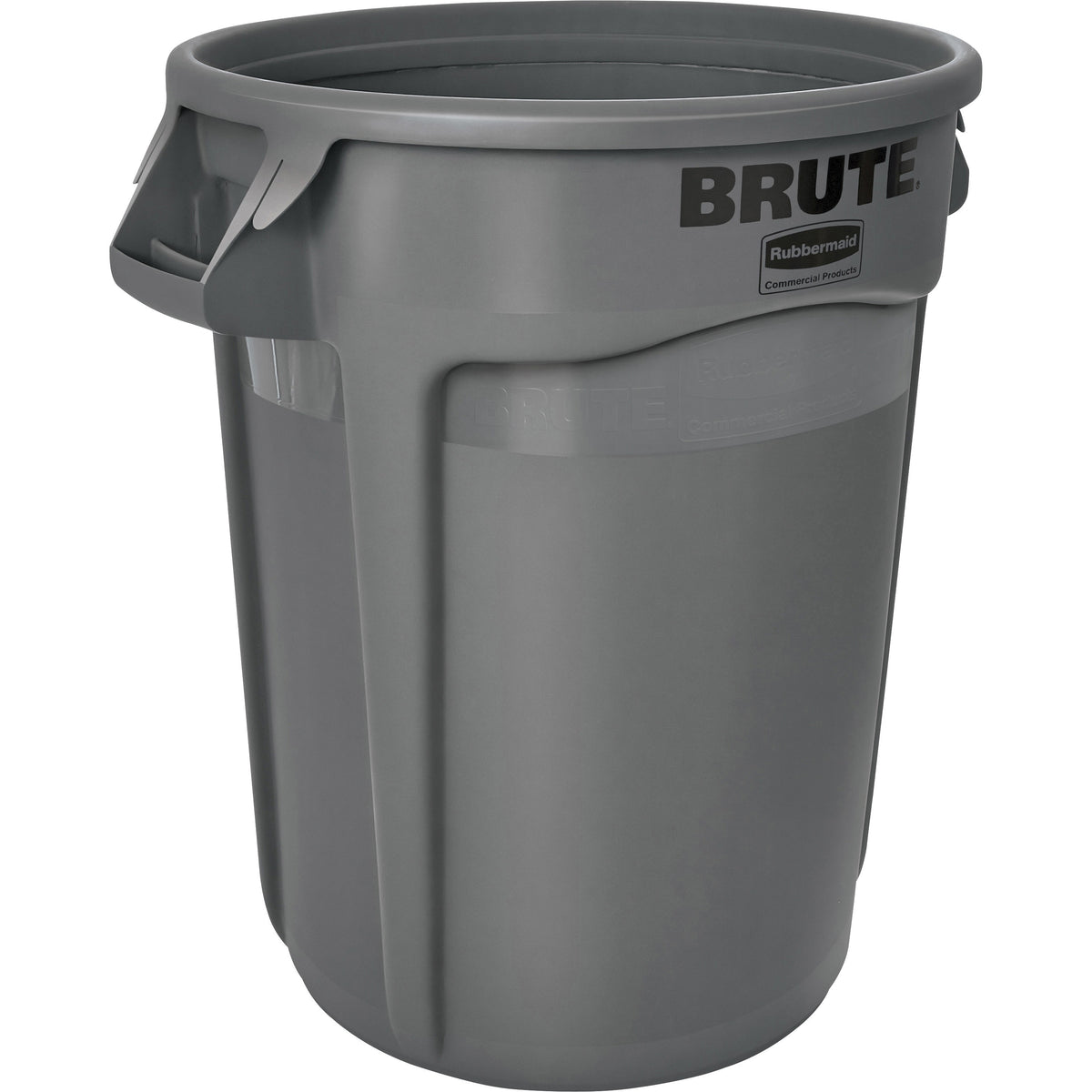 Rubbermaid Commercial Brute 32-Gallon Vented Containers - 32 gal Capacity - Round - 6 / Carton