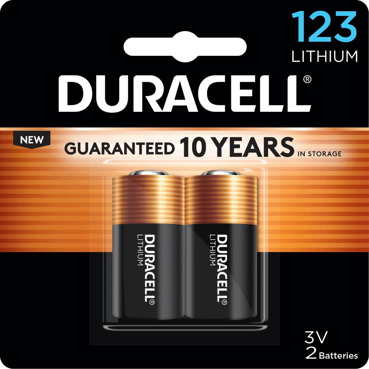 Duracell Lithium Photo Battery 2-Packs - For Camera, Photo Equipment - 3 V DC - 2/Pack - 6 / Carton