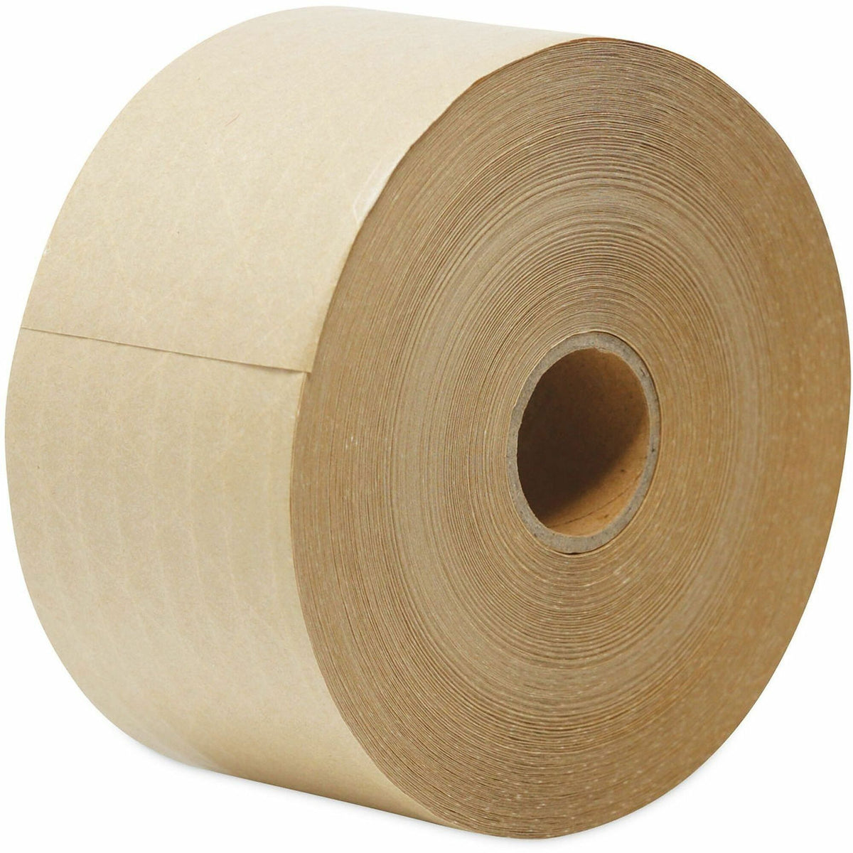 Universal Packaging Tape - 125 yd Length x 3" Width x 5 mil Thickness - 3" Core - Brown - Kraft/Glass Fiber Backing - 8