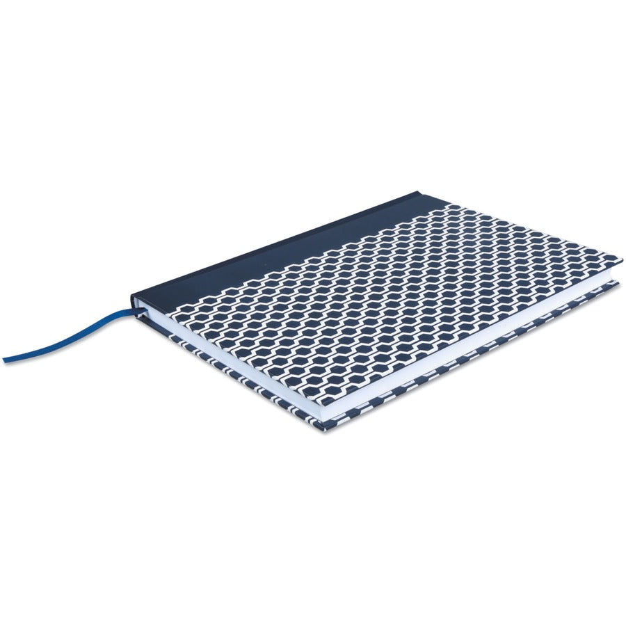 Universal Notebook - 1 Subject(s) - 150 Sheets - Sewn - Wide Ruled, Legal Ruled Front Ruling - 47 lb Basis Weight - 10.5