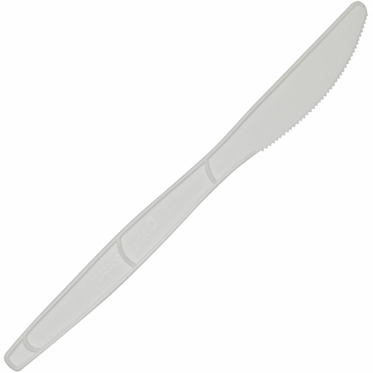 Dixie Knife - Knife - 1 x Knife - Disposable - White - 40/Pack - 24 / Carton