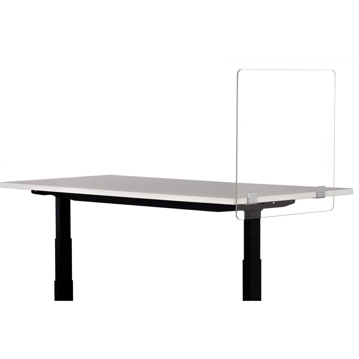 Safco Desktop Privacy & Wellness Panel - Clear - Acrylic