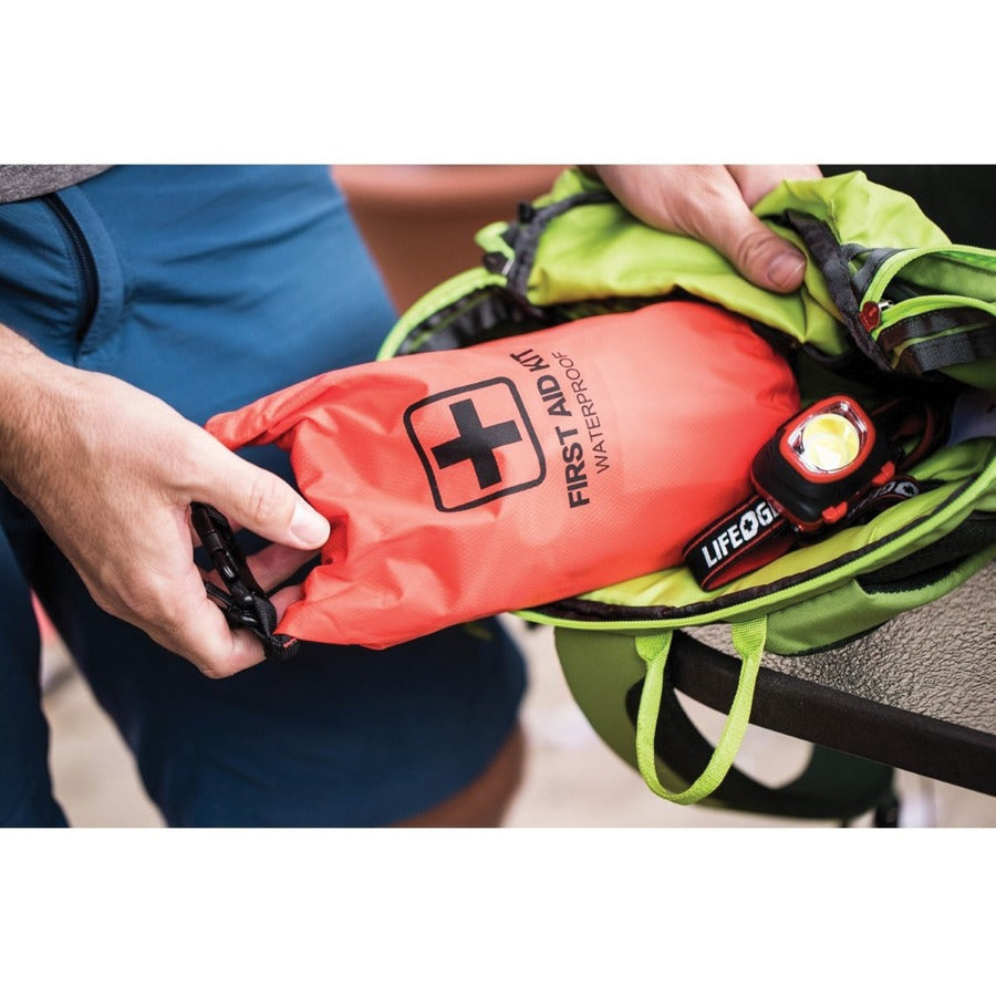 Life+Gear Survival/First Aid Kit - Plastic, Fabric, Glass - Red - 2