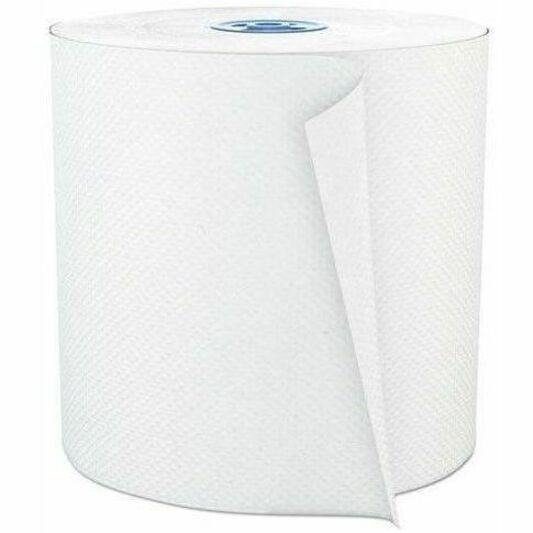 Cascades PRO Roll Towels for Tandem, 775' - 1 Ply - 7.50" Width x 775 ft Length - White - Fiber Paper - 6 / Carton
