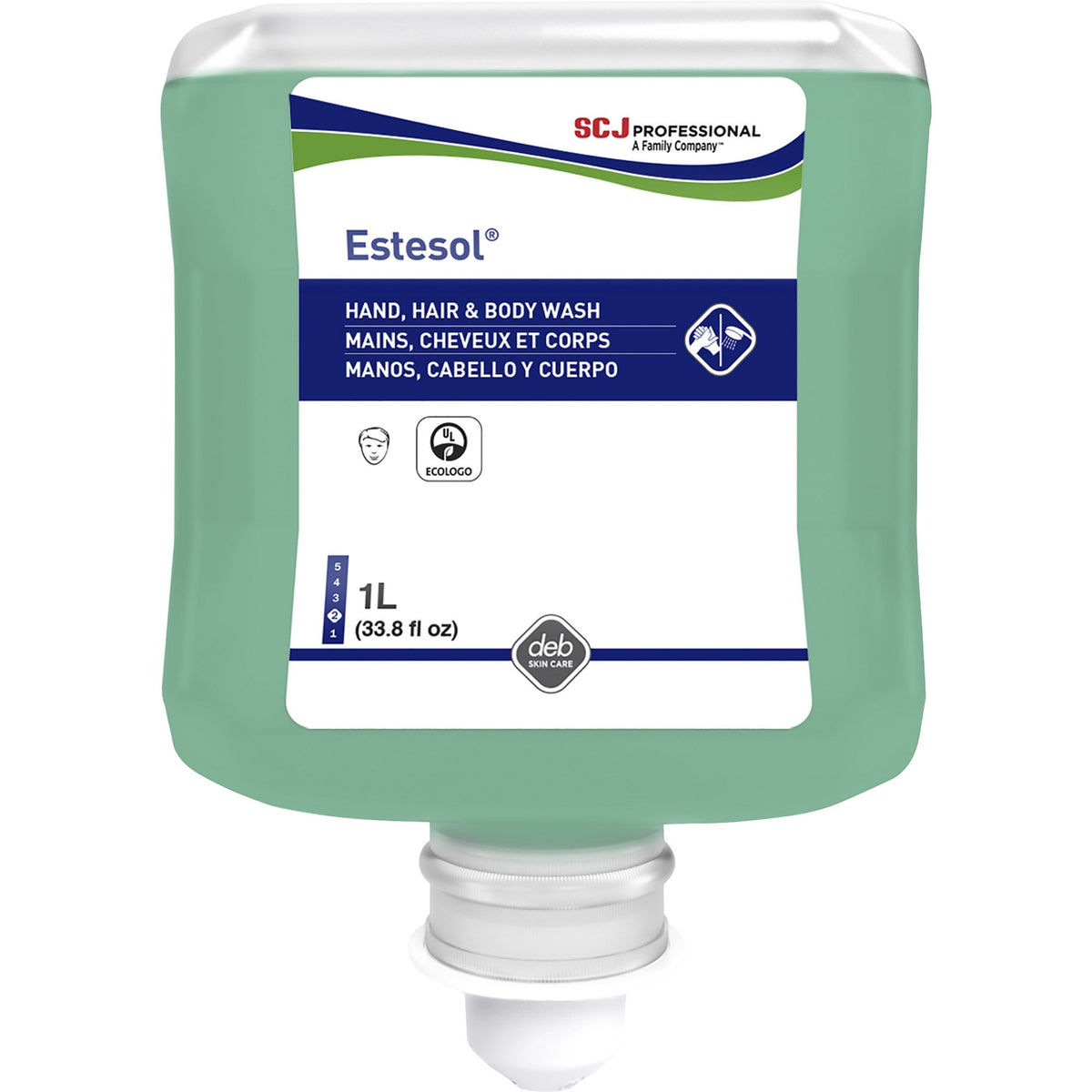 SC Johnson Estesol Hand, Hair & Body Cleaner - Rainforest Scent - 1.06 quart - Dirt Remover, Grime Remover, Soil Remover