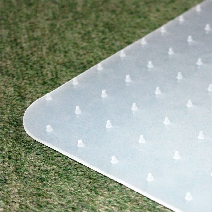Floortex Polypropylene Rectangular Foldable Chair Mat for Carpets - 35" x 46" - Carpet - 1 Each