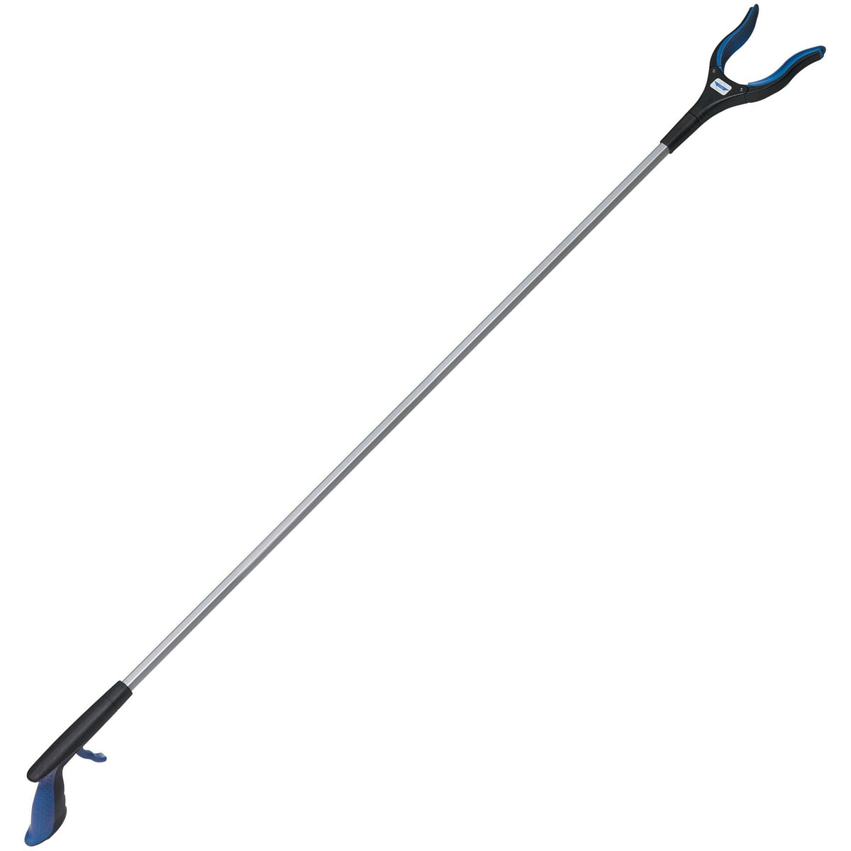 Ettore Grip 'n Grab Multipurpose Pickup Tool - 50" Length - Blue, Black - Rubber, Aluminum, Plastic - 1 Each