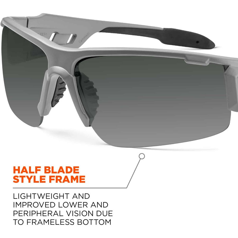 Ergodyne Dagr PZ Smoke Safety Glasses - 1 Each