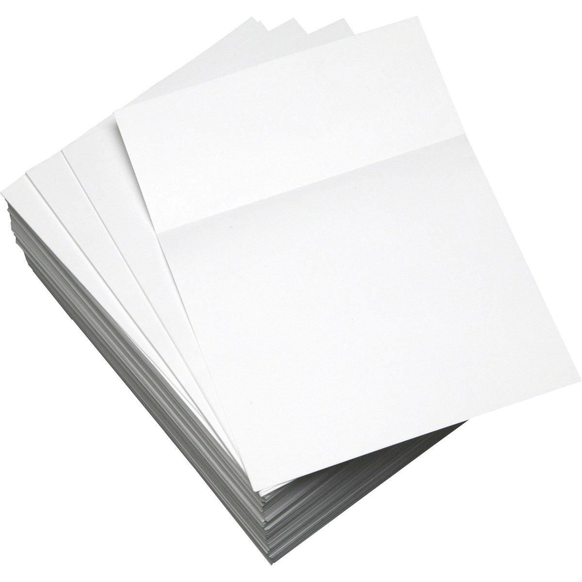 Lettermark Perforated Copy Paper - 92 Brightness - Letter - 8 1/2" x 11" - 20 lb Basis Weight - 75 g/m² Grammage - Smoot