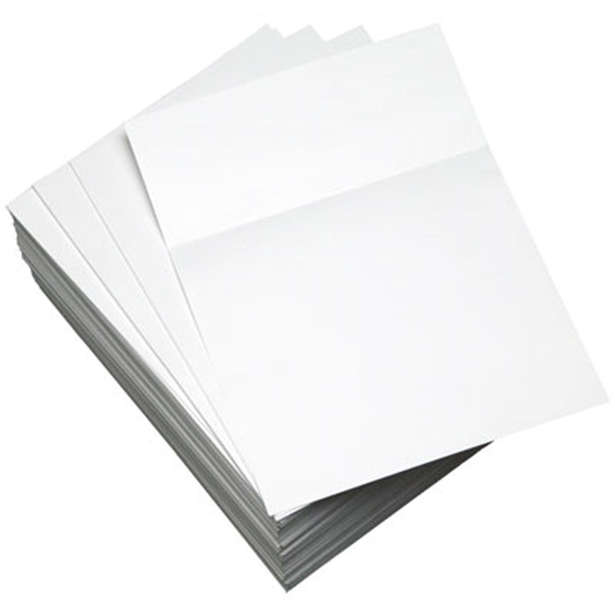 Lettermark Perforated Copy Paper - 92 Brightness - Letter - 8 1/2" x 11" - 24 lb Basis Weight - 90 g/m² Grammage - 2500