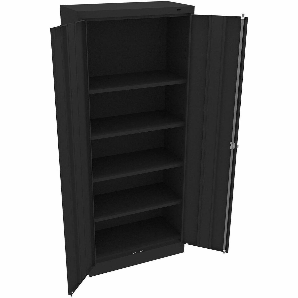 Tennsco Standard-Size Storage Cabinet - 30" Width x 15" Depth x 72" Height - 4 x Shelf(ves) - Standard Door(s) - 1 Each