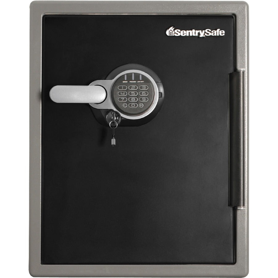 Sentry Safe Digital Fire/Water Safe - 2 ft³ - Digital, Programmable, Dual Key Lock - 4 Live-locking Bolt(s)