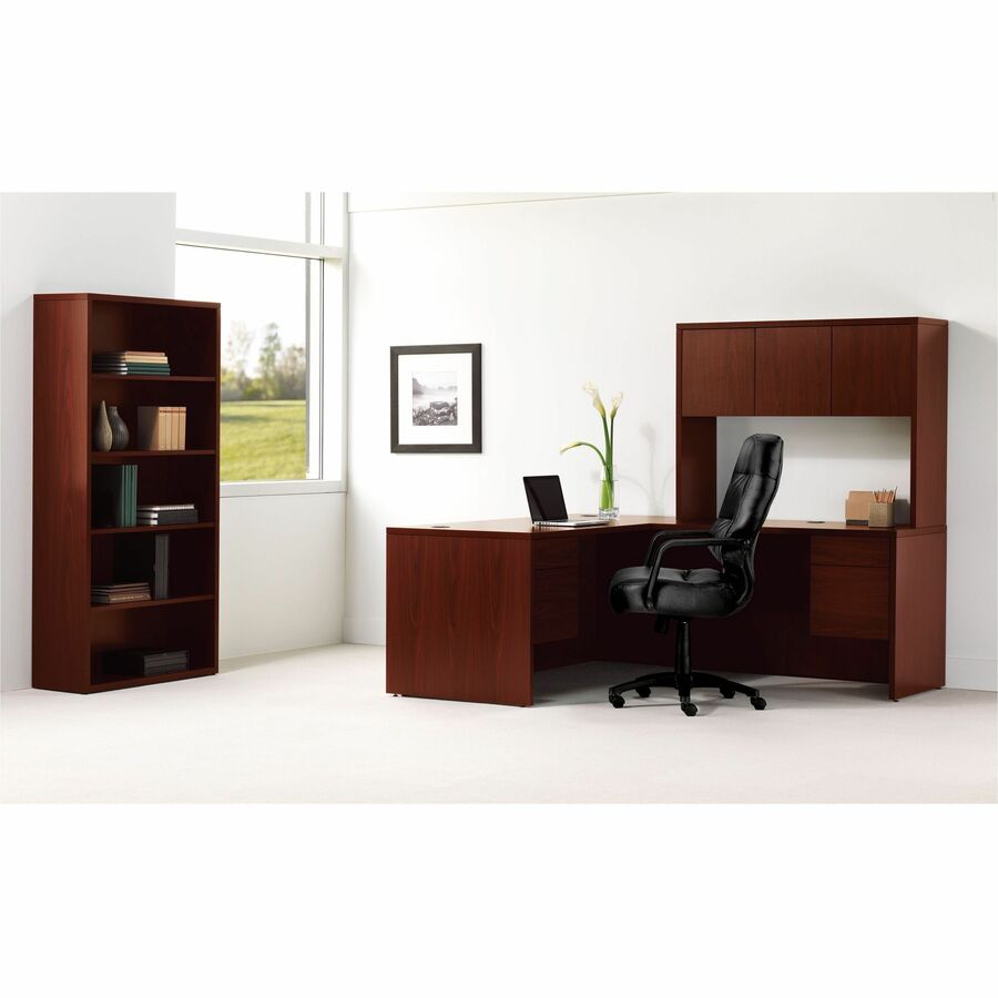HON H10516L Return - 29.5" Height x 48" Width x 24" Depth - Total Drawer(s): 2 - Flat Edge - Finish: Pinnacle, Laminate