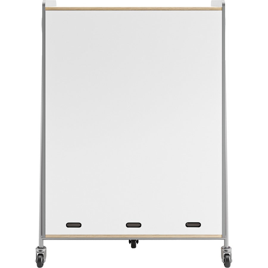 Safco Whiffle Typical Triple Rolling Storage Cart - 396 lb Load Capacity - 5 Casters - 3" Caster Size - 1 Carton