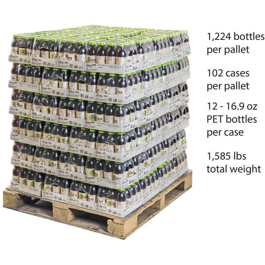Tejava Mint Black Tea Bottle - GMO Free - 102 / Pallet