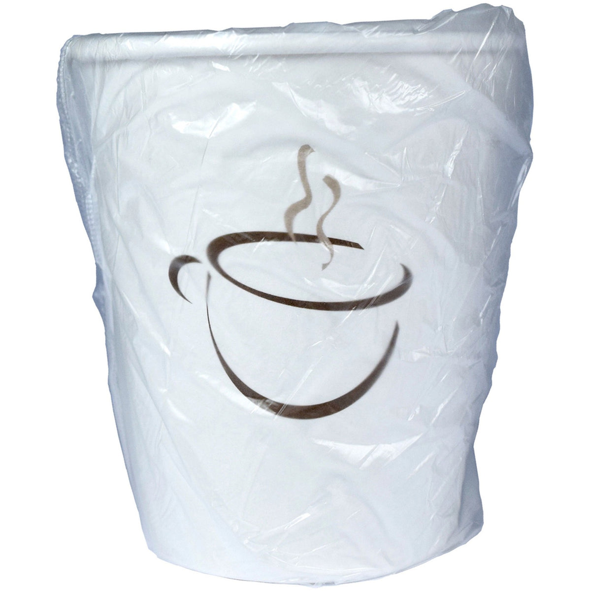 RDI 9 oz Single Wall Wrapped Hot Paper Cups - 9 fl oz - White - Paper - Hot Drink, Beverage, Coffee, Hot Chocolate, Tea
